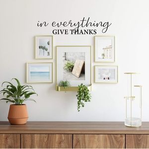 Vinyl Wall Decal “Give Thanks”